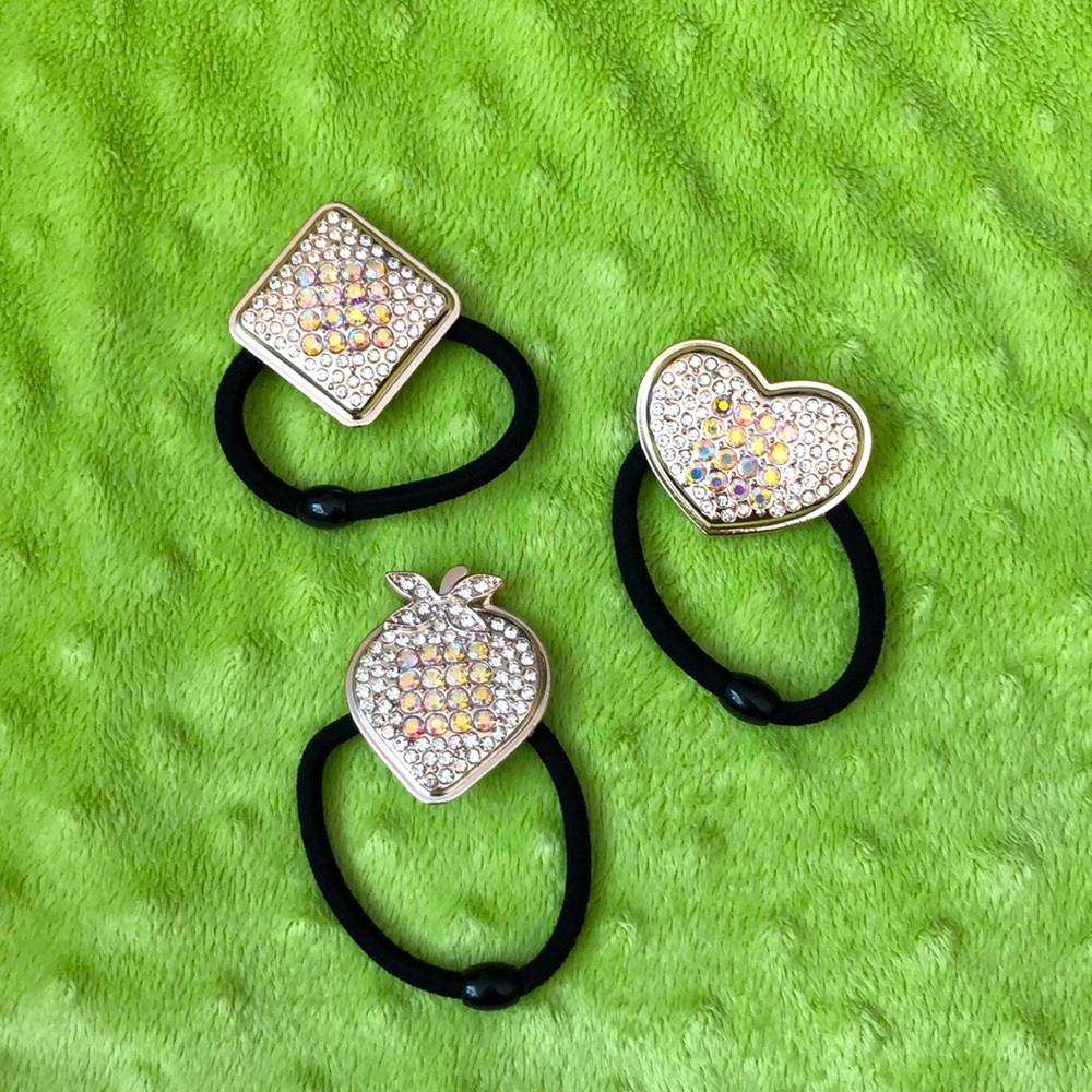 🎉$5/bundle of 4🤩3pc elastic hair tie 💖